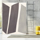 Colorblock Artifact I by June Vess on GIANT ART - cream abstract abstract