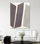 Colorblock Artifact I by June Vess on GIANT ART - cream abstract abstract