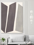 Colorblock Artifact I by June Vess on GIANT ART - cream abstract abstract