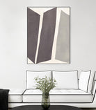 Colorblock Artifact I by June Vess on GIANT ART - cream abstract abstract