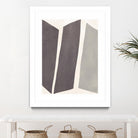 Colorblock Artifact I by June Vess on GIANT ART - cream abstract abstract