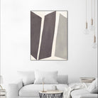 Colorblock Artifact I by June Vess on GIANT ART - cream abstract abstract