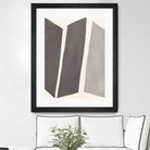 Colorblock Artifact I by June Vess on GIANT ART - cream abstract abstract