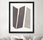 Colorblock Artifact I by June Vess on GIANT ART - cream abstract abstract