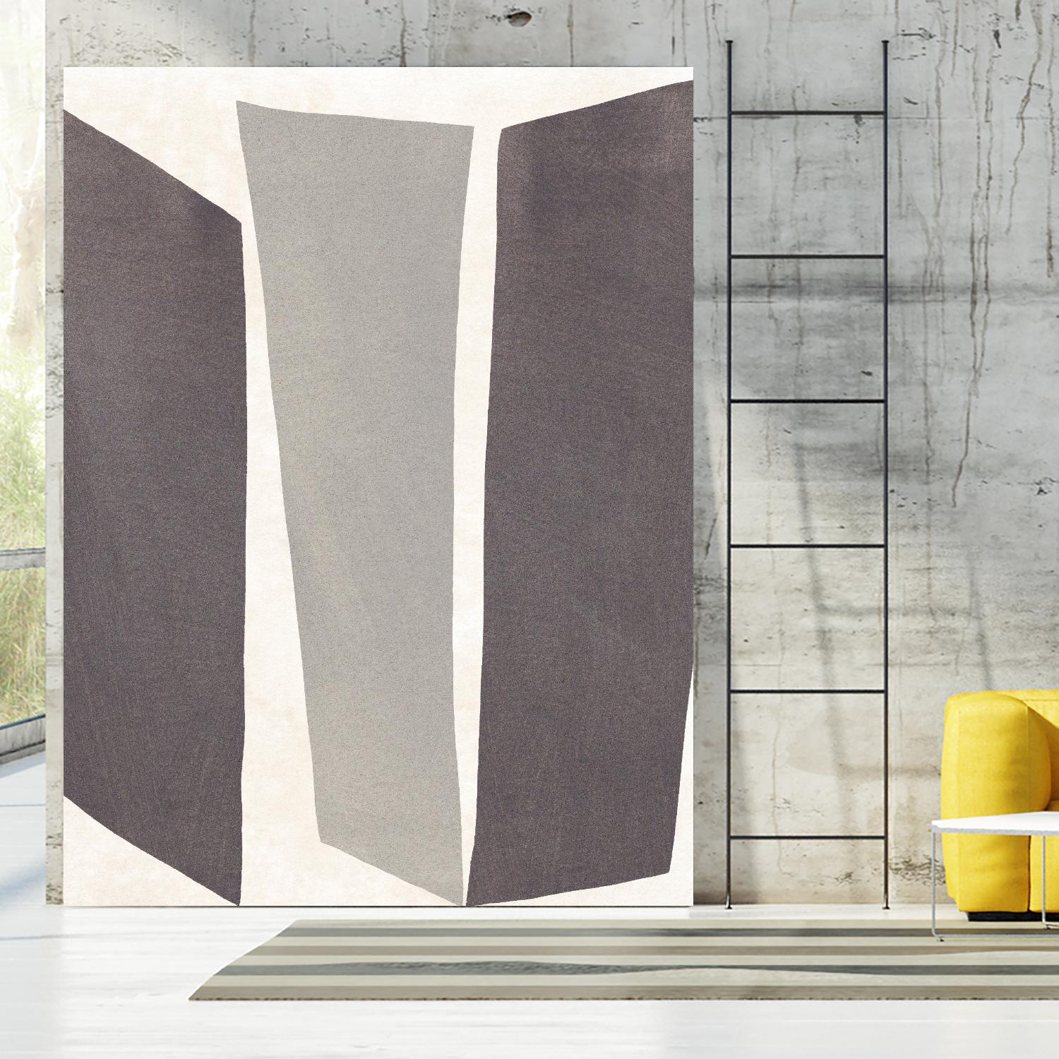 Colorblock Artifact II by June Vess on GIANT ART - white abstract abstract