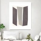 Colorblock Artifact II by June Vess on GIANT ART - white abstract abstract