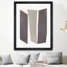 Colorblock Artifact II by June Vess on GIANT ART - white abstract abstract