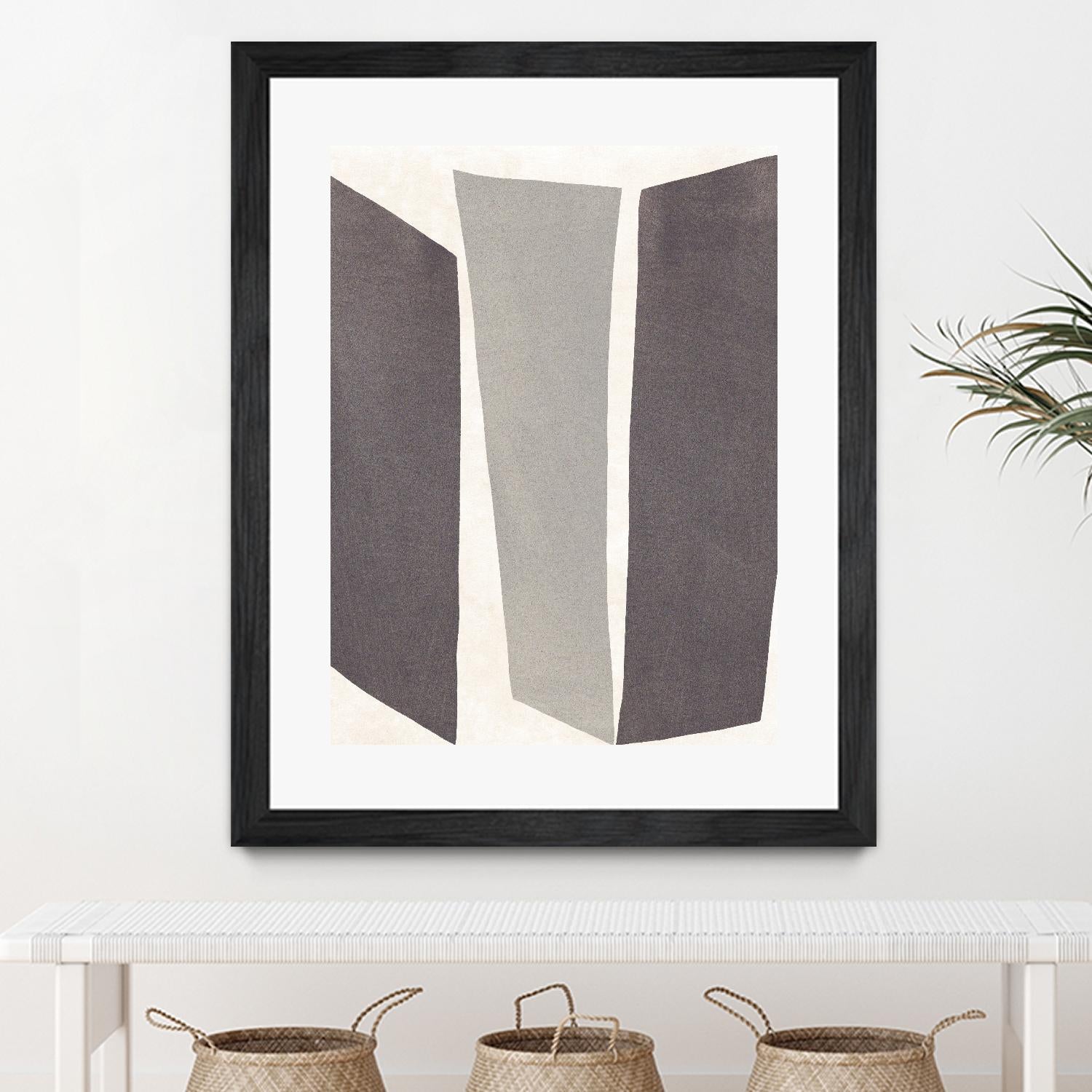 Colorblock Artifact II by June Vess on GIANT ART - white abstract abstract