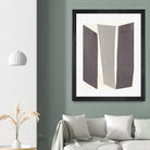 Colorblock Artifact II by June Vess on GIANT ART - white abstract abstract