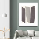 Colorblock Artifact II by June Vess on GIANT ART - white abstract abstract