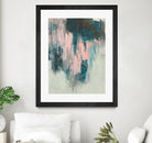 Blush Cascade II by Jennifer Goldberger on GIANT ART - beige abstract abstract
