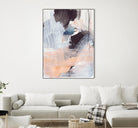 Paved Path I by Jennifer Parker on GIANT ART - pink abstract abstract