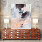 Paved Path I by Jennifer Parker on GIANT ART - pink abstract abstract