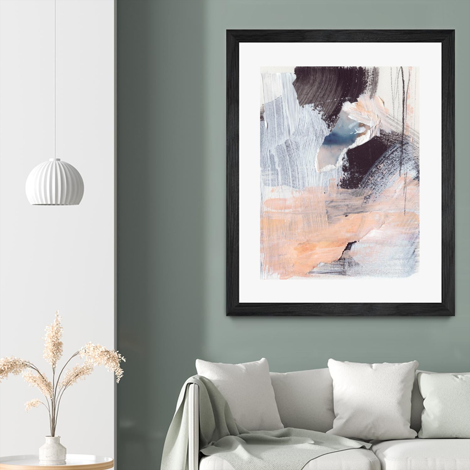 Paved Path I by Jennifer Parker on GIANT ART - pink abstract abstract