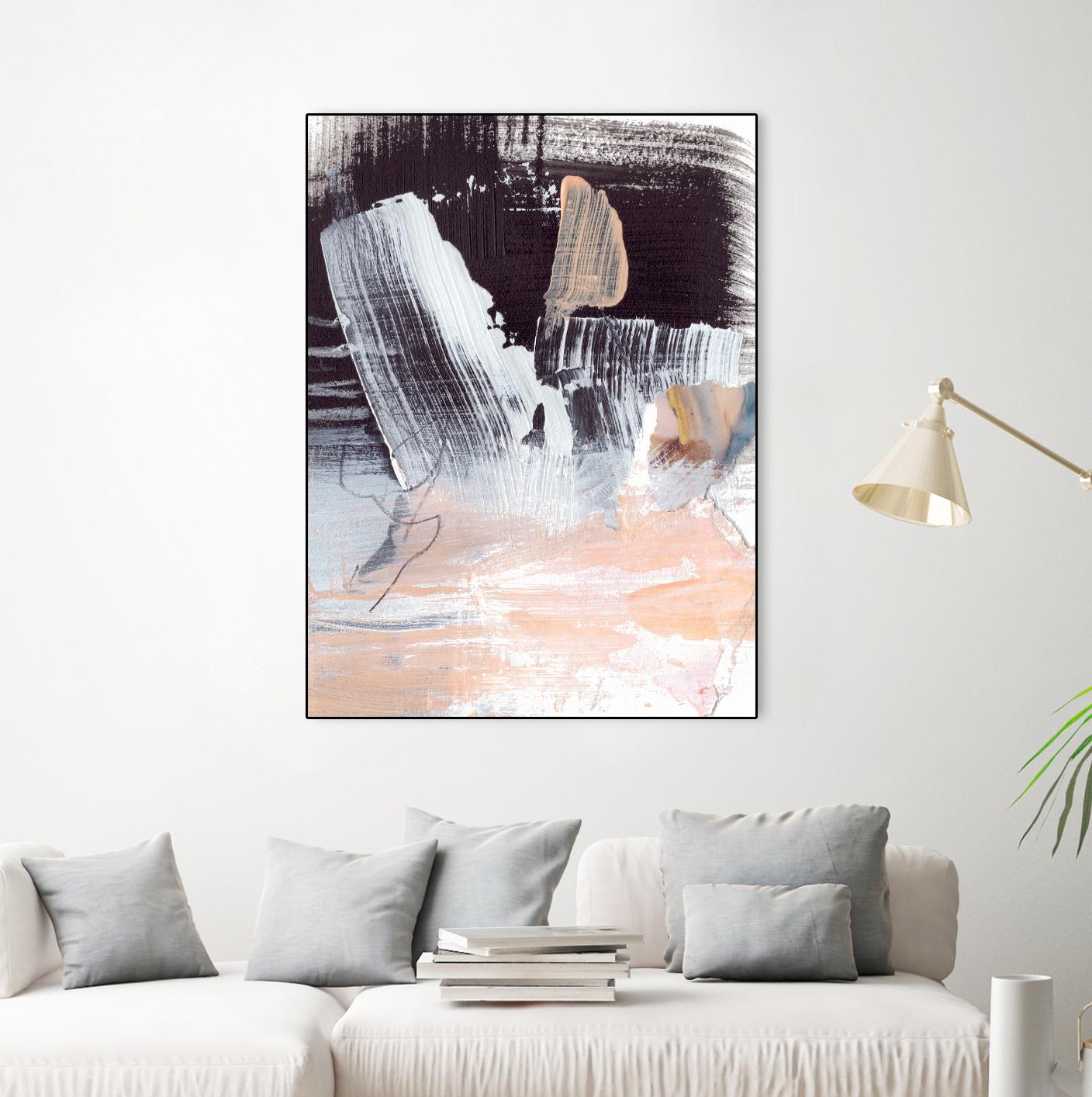 Paved Path II by Jennifer Parker on GIANT ART - white abstract abstract