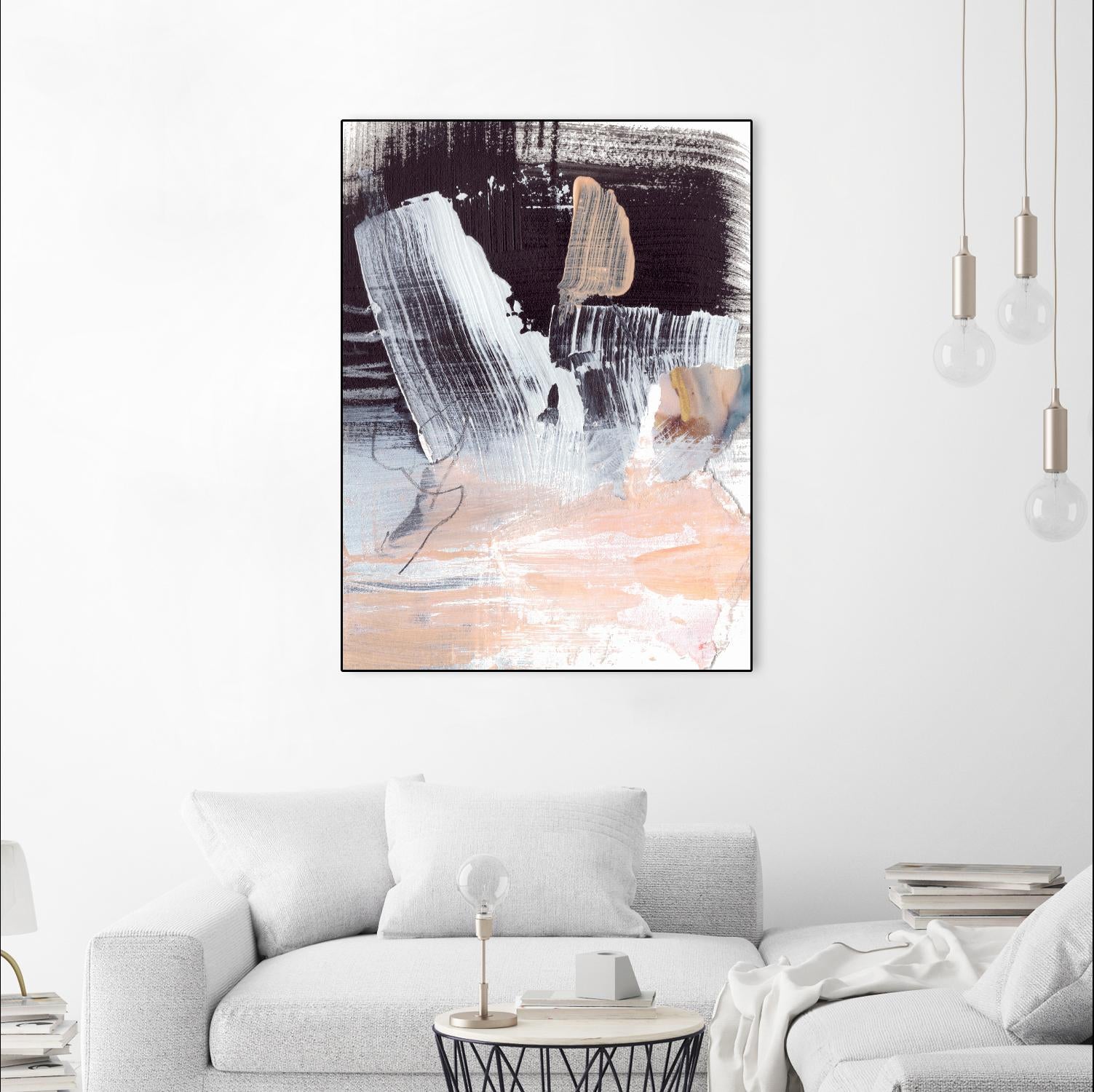 Paved Path II by Jennifer Parker on GIANT ART - white abstract abstract