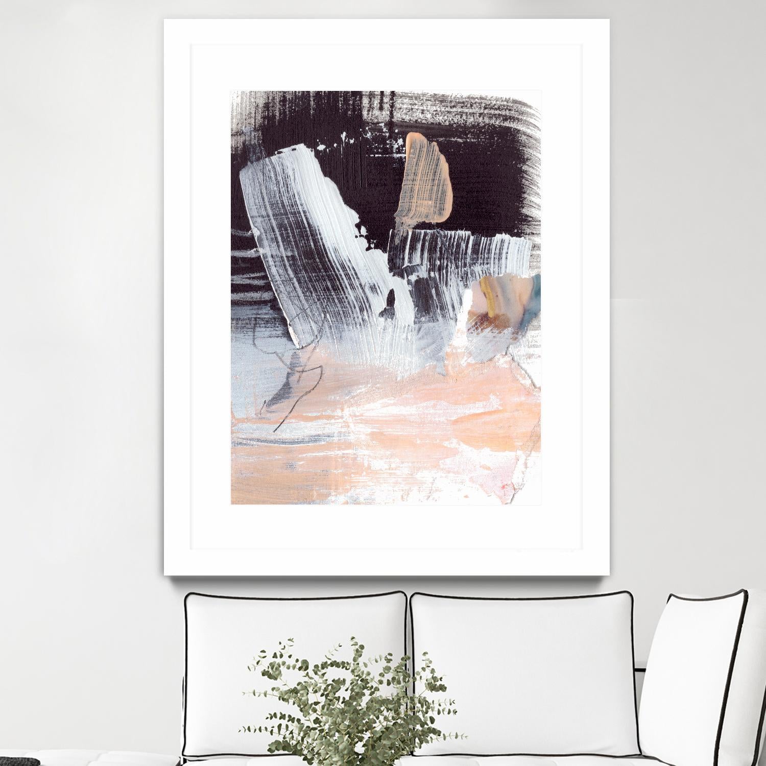 Paved Path II by Jennifer Parker on GIANT ART - white abstract abstract