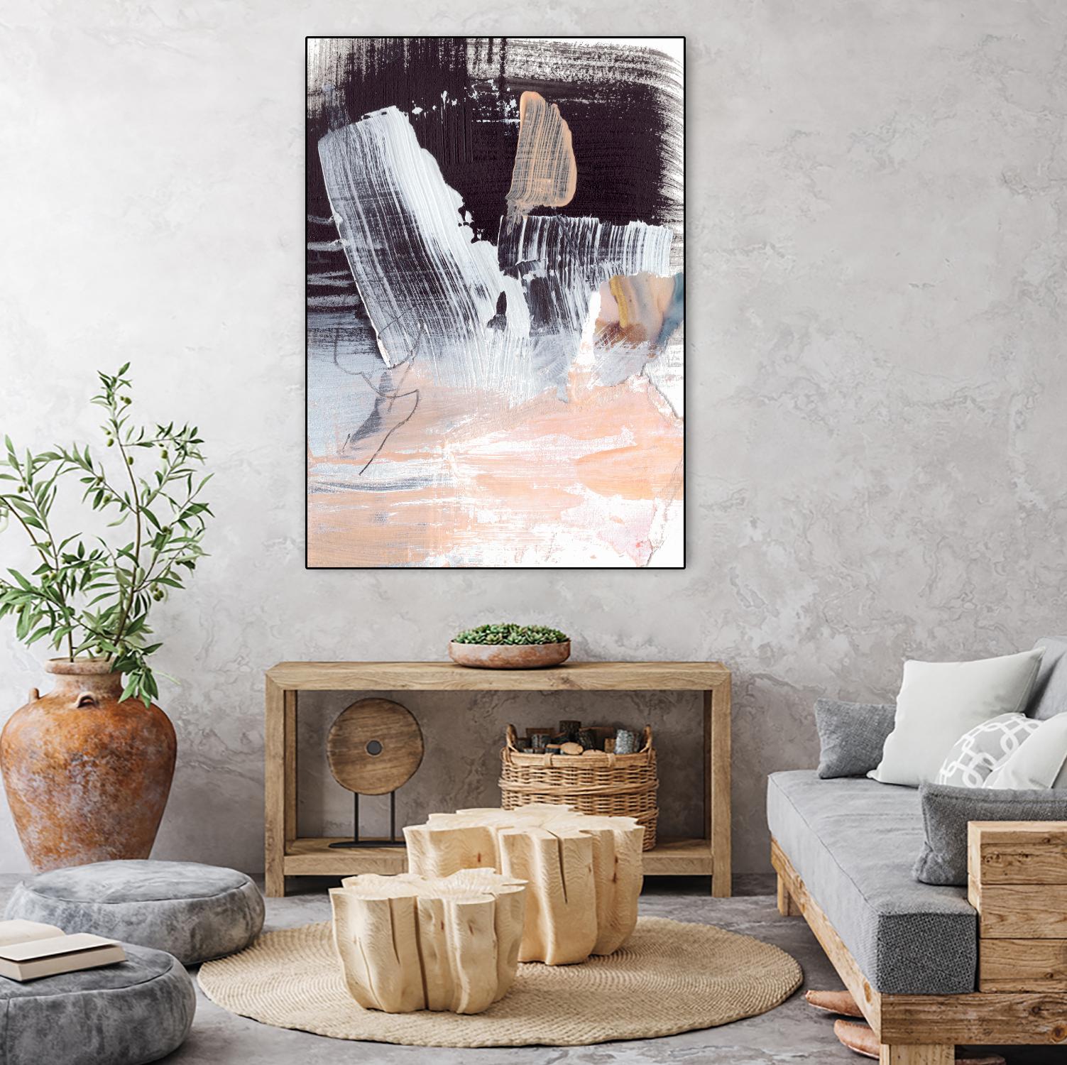 Paved Path II by Jennifer Parker on GIANT ART - white abstract abstract