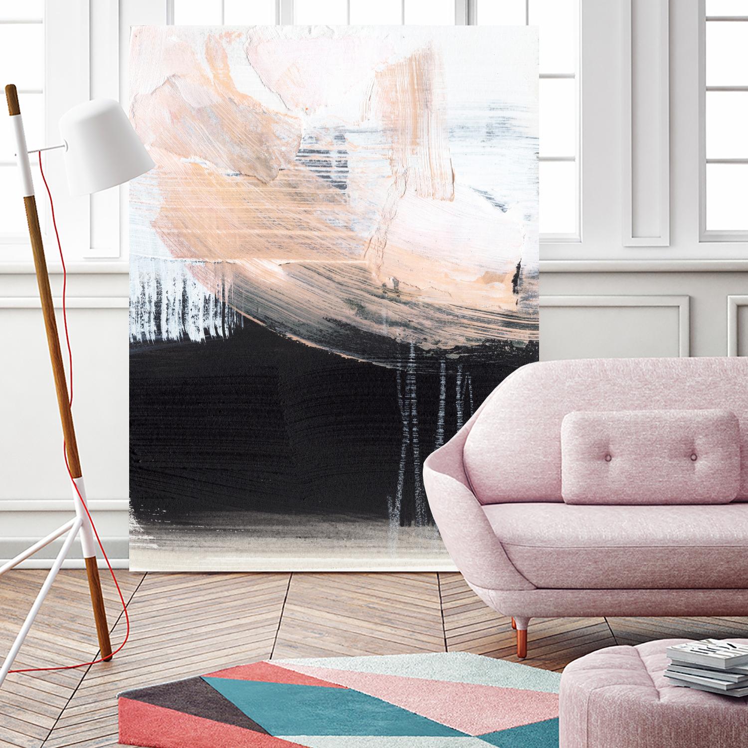 Paved Path III by Jennifer Parker on GIANT ART - white abstract abstract