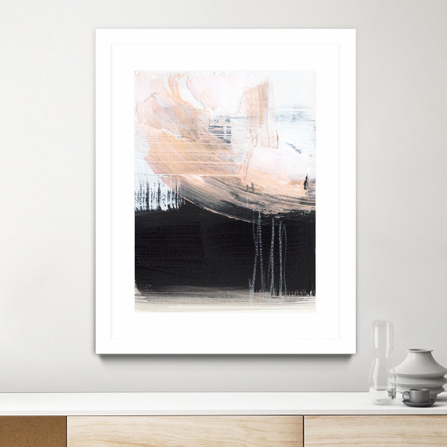 Paved Path III by Jennifer Parker on GIANT ART - white abstract abstract