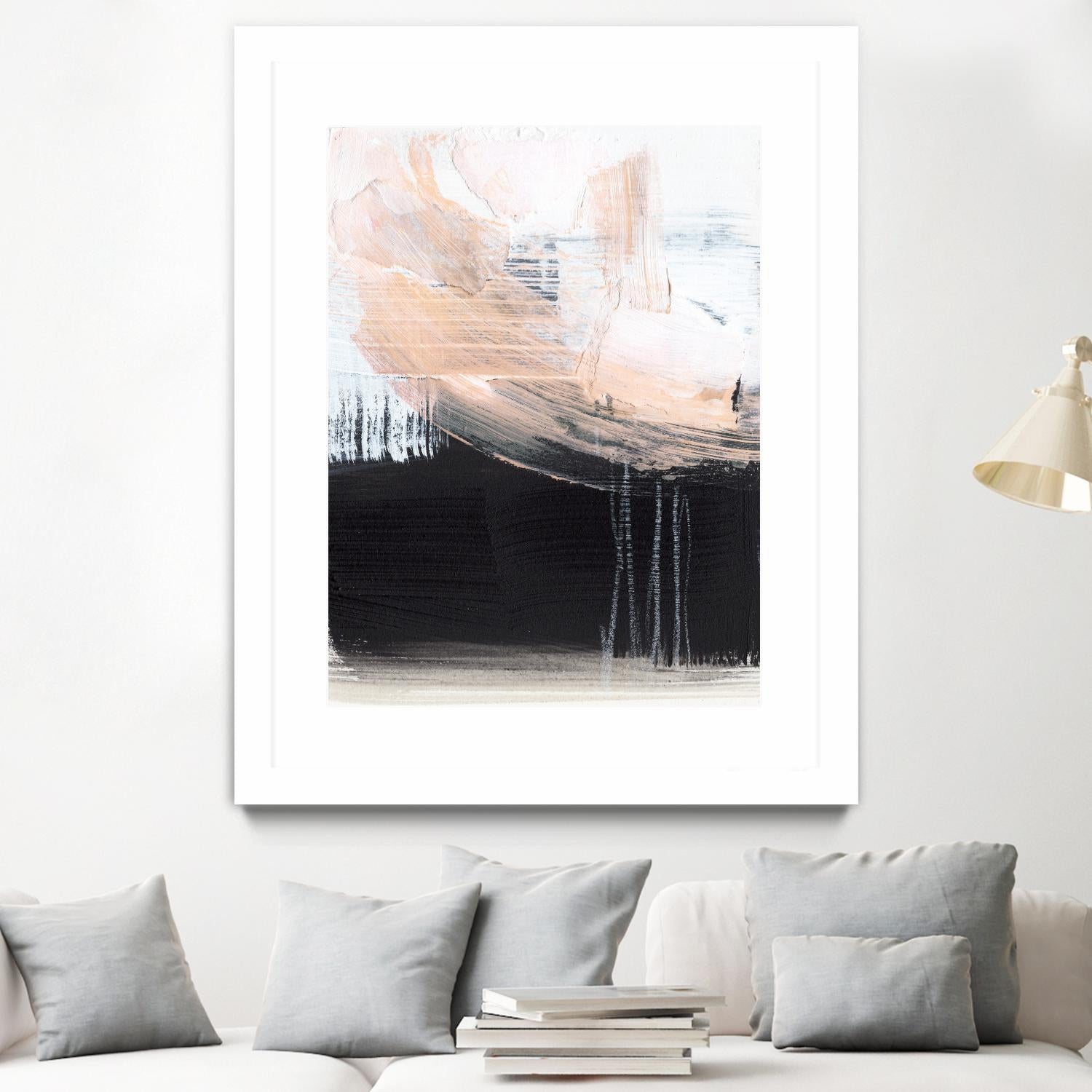 Paved Path III by Jennifer Parker on GIANT ART - white abstract abstract