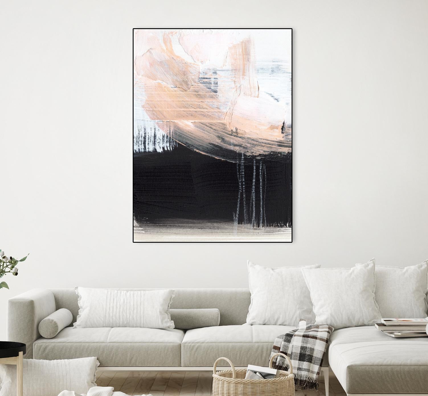 Paved Path III by Jennifer Parker on GIANT ART - white abstract abstract