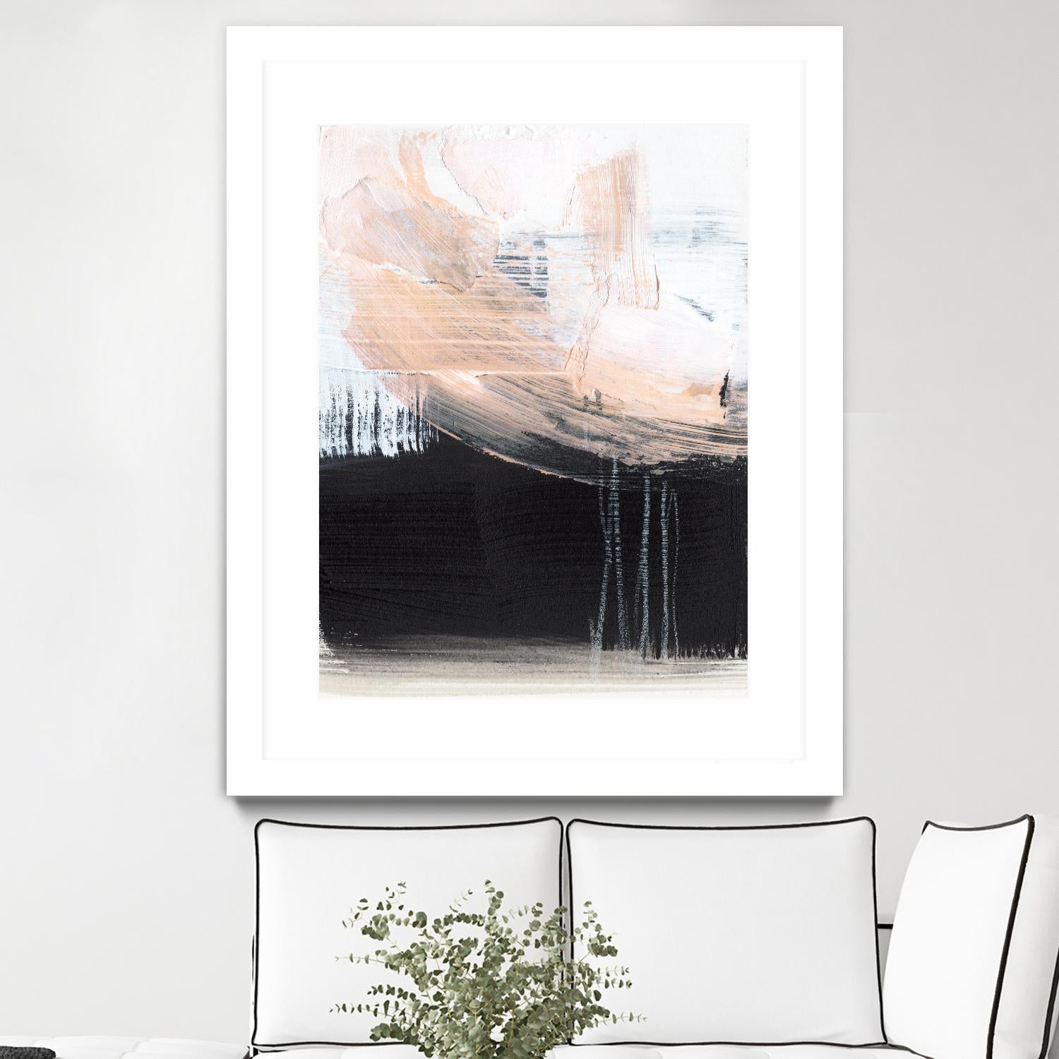 Paved Path III by Jennifer Parker on GIANT ART - white abstract abstract