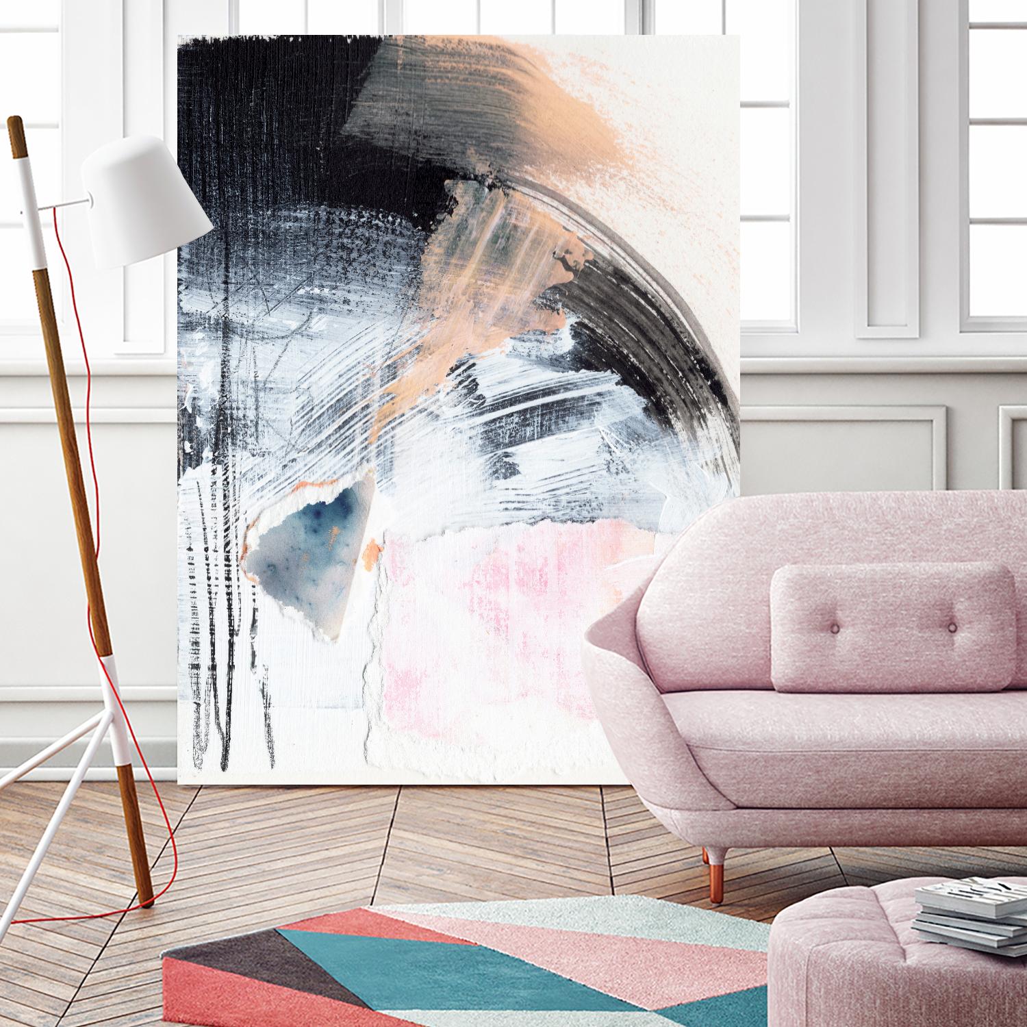 Paved Path IV by Jennifer Parker on GIANT ART - beige abstract abstract