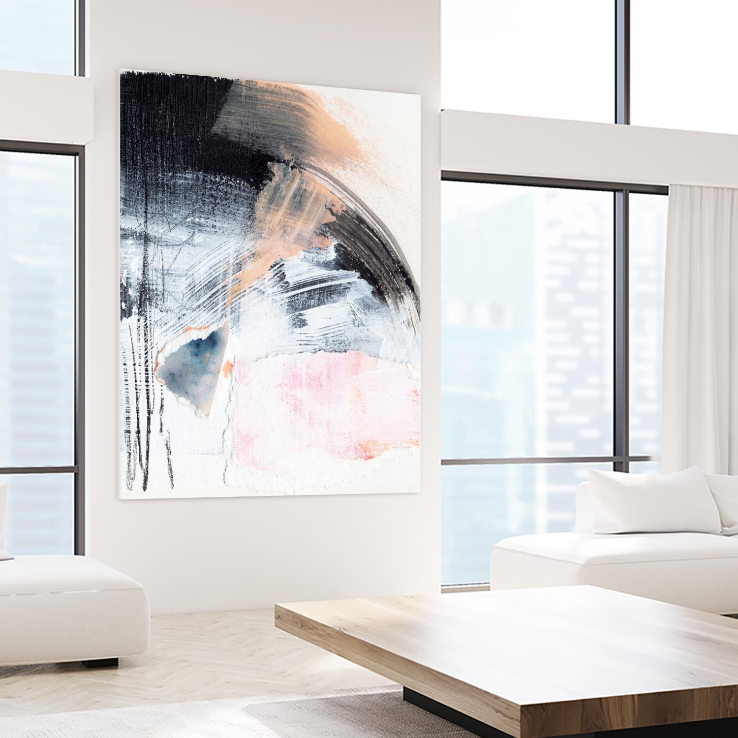 Paved Path IV by Jennifer Parker on GIANT ART - beige abstract abstract