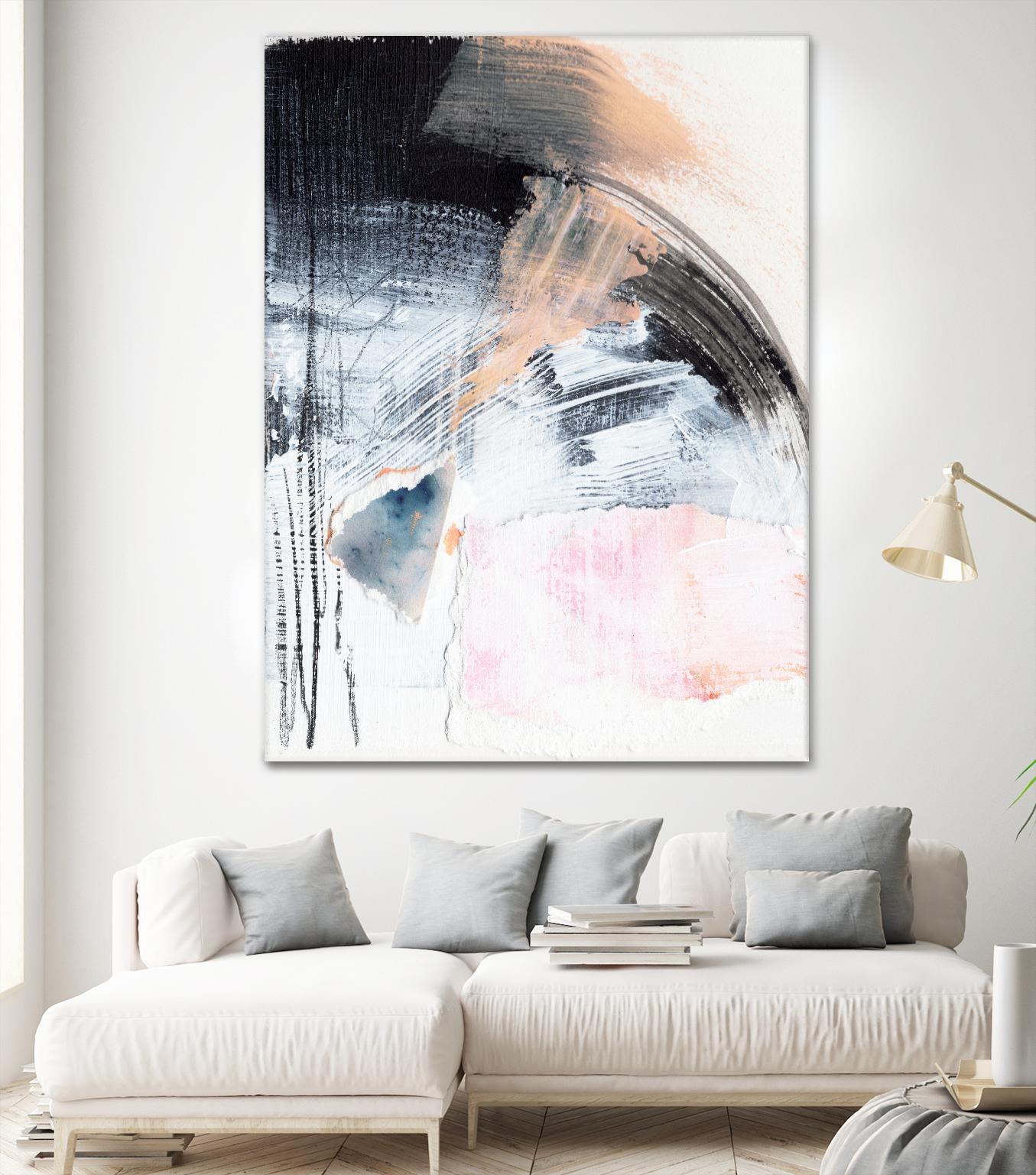 Paved Path IV by Jennifer Parker on GIANT ART - beige abstract abstract