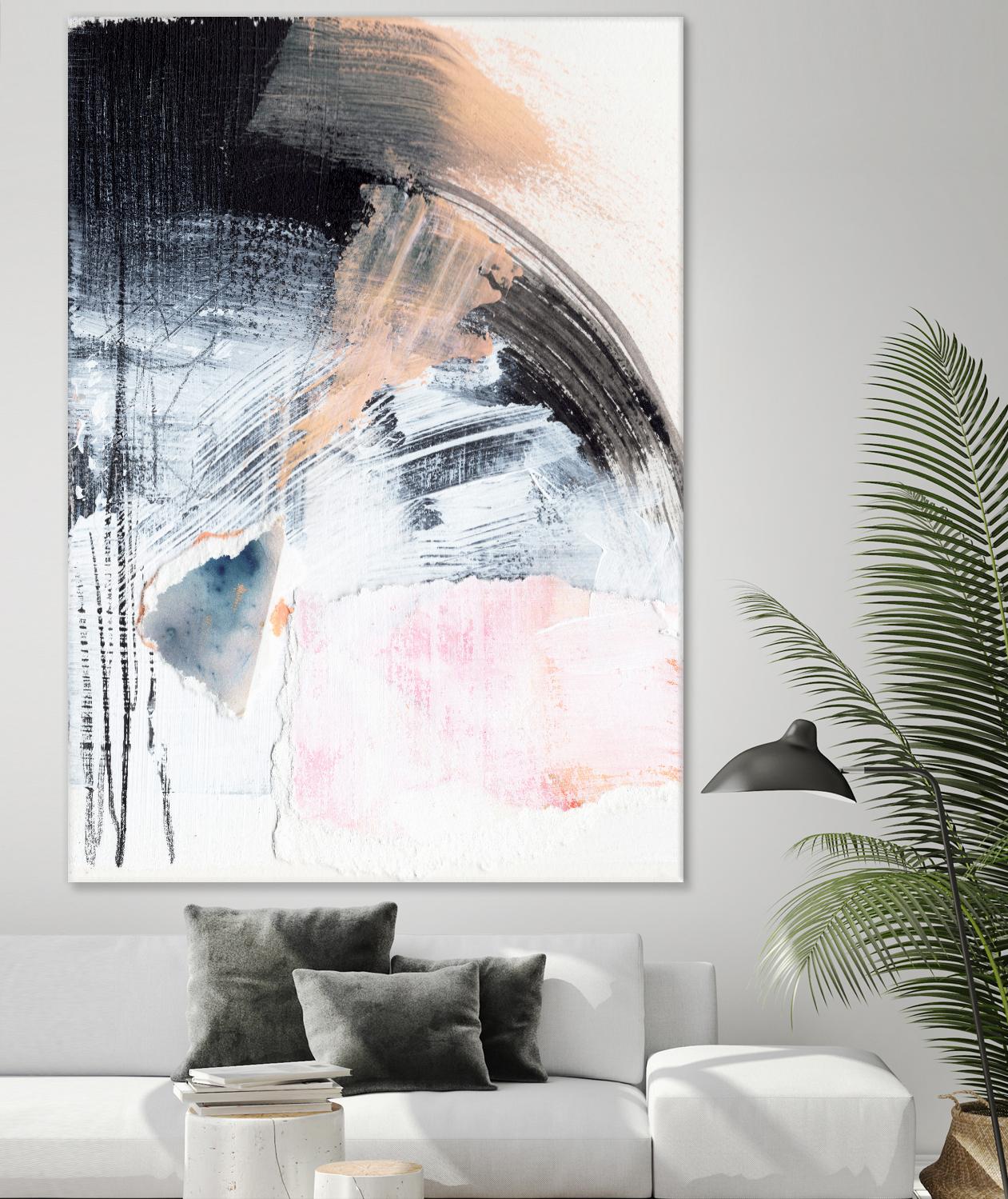 Paved Path IV by Jennifer Parker on GIANT ART - beige abstract abstract