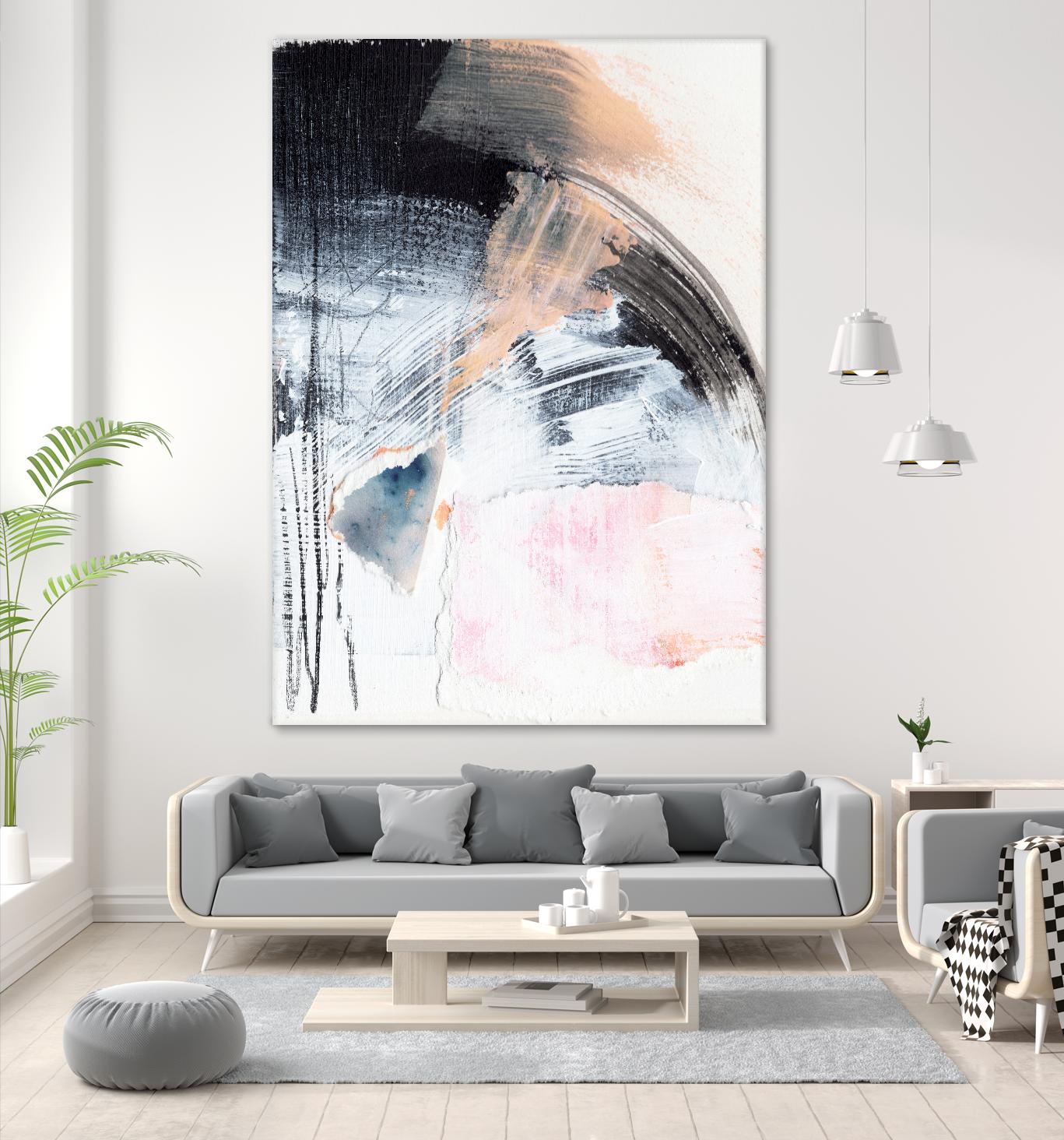 Paved Path IV by Jennifer Parker on GIANT ART - beige abstract abstract