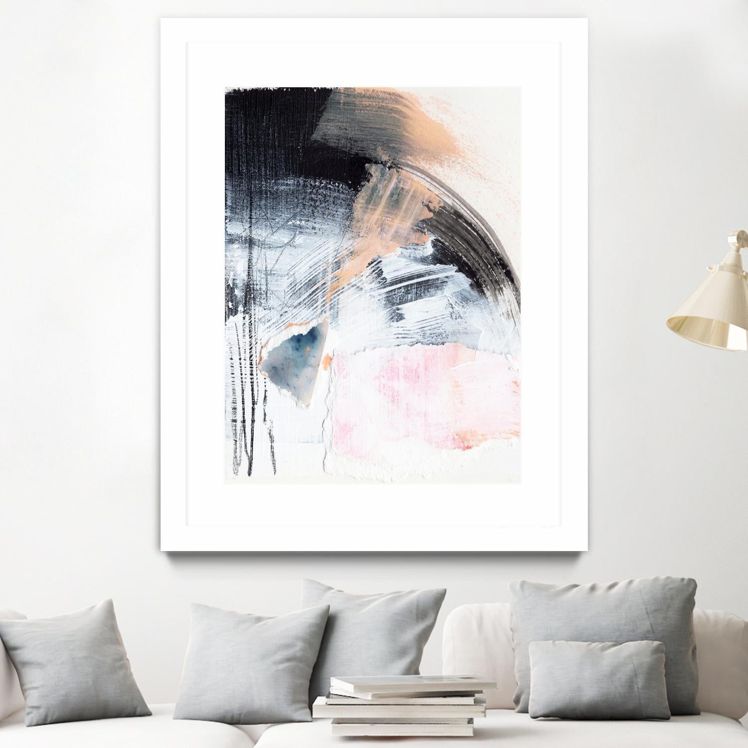 Paved Path IV by Jennifer Parker on GIANT ART - beige abstract abstract