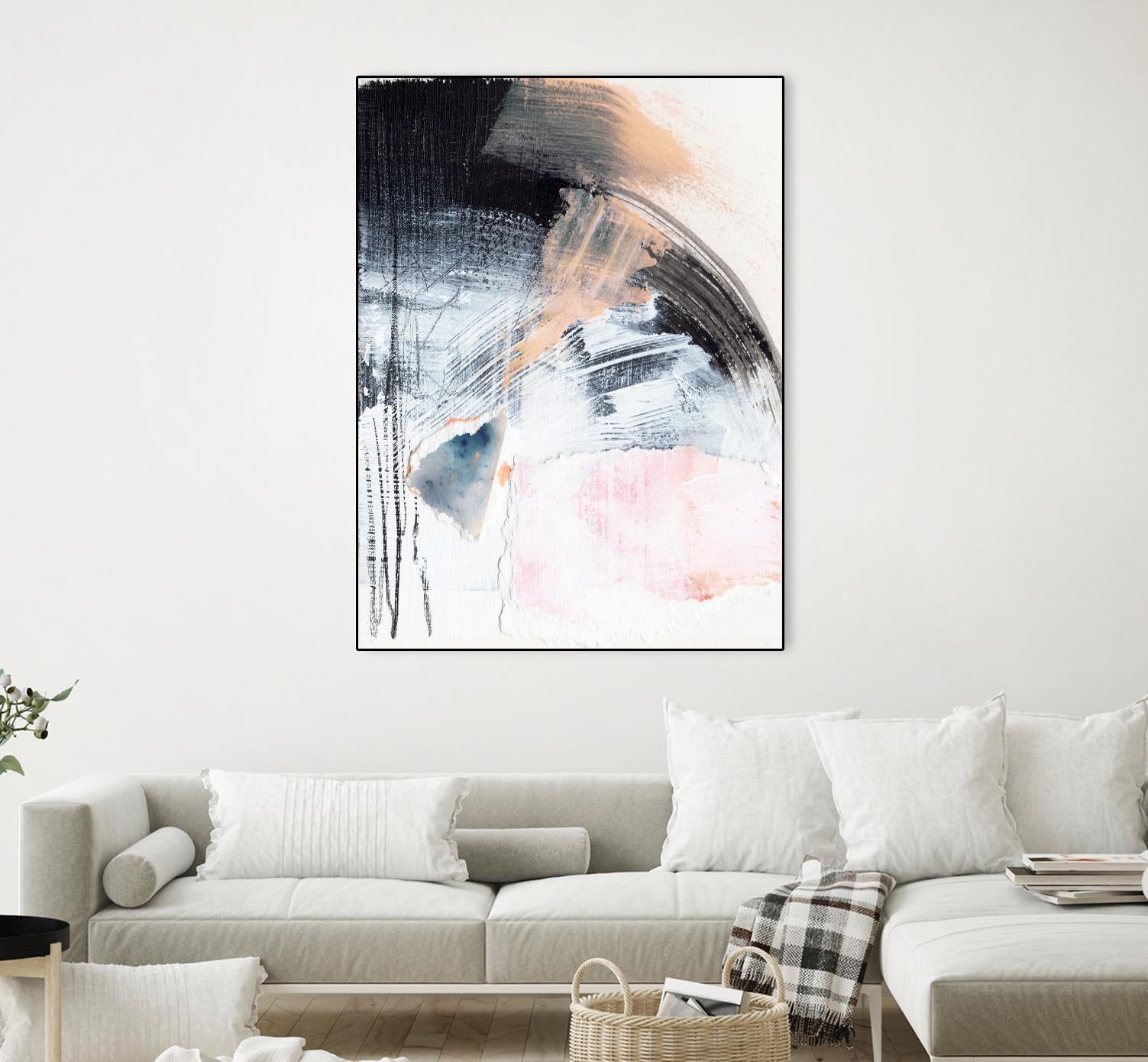 Paved Path IV by Jennifer Parker on GIANT ART - beige abstract abstract