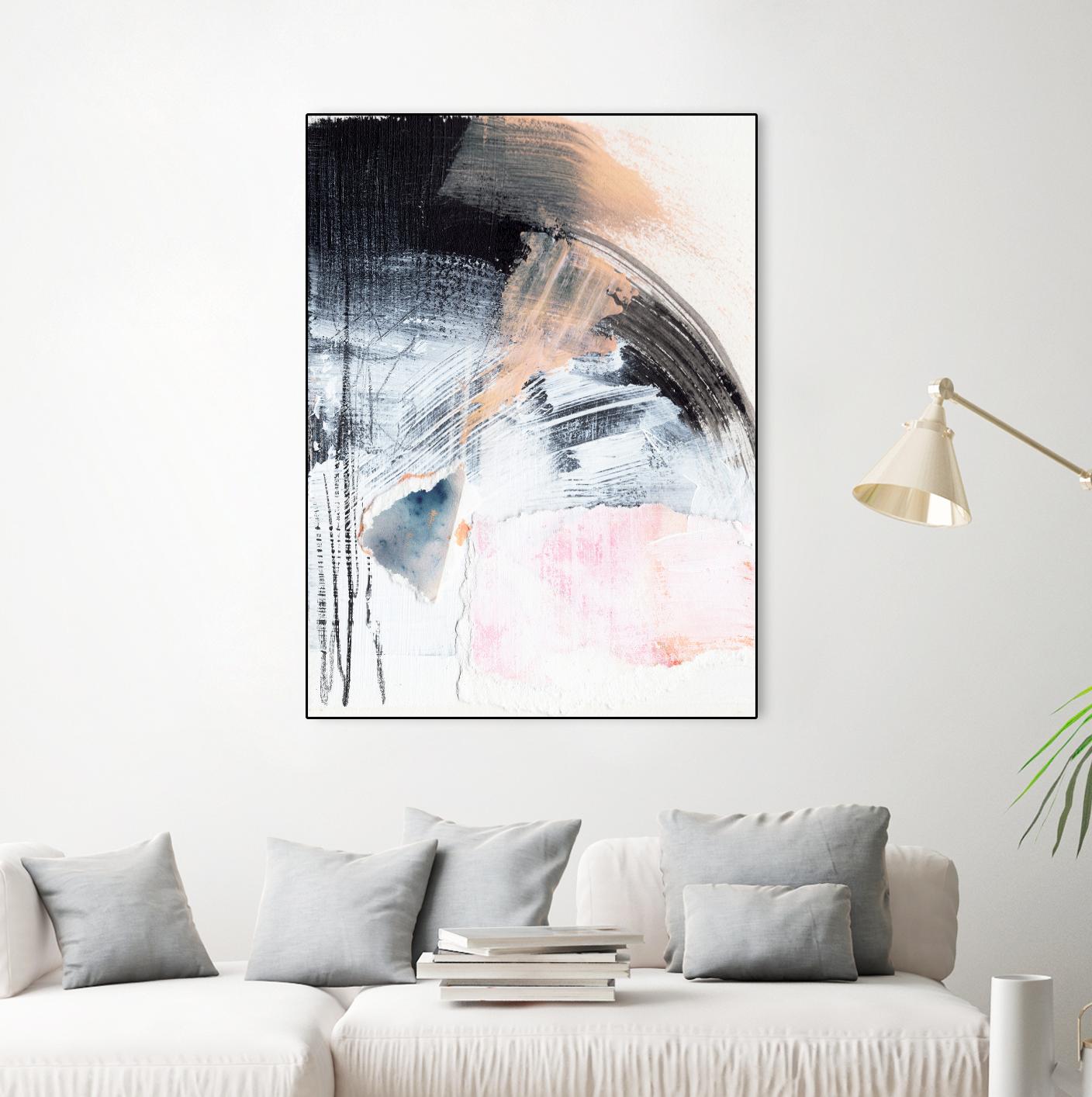 Paved Path IV by Jennifer Parker on GIANT ART - beige abstract abstract