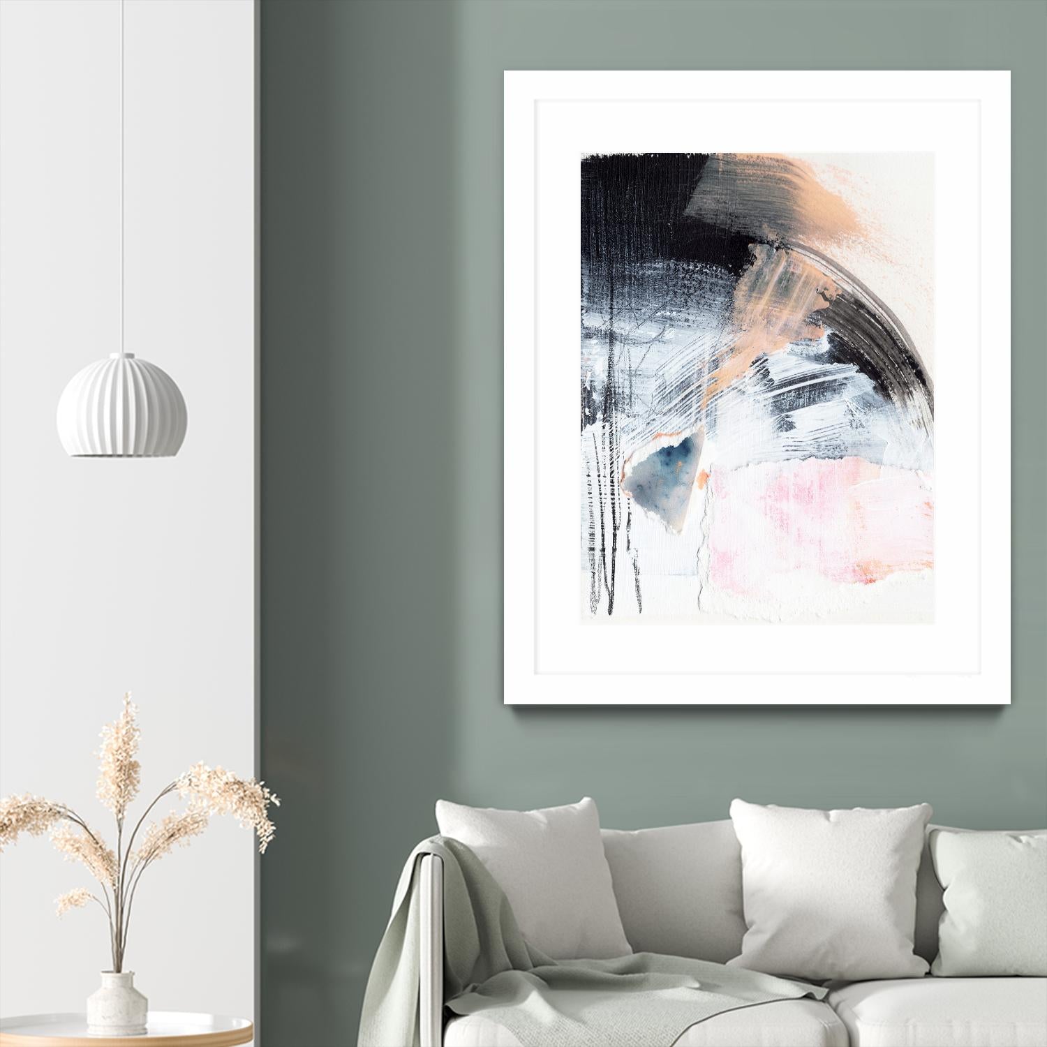 Paved Path IV by Jennifer Parker on GIANT ART - beige abstract abstract