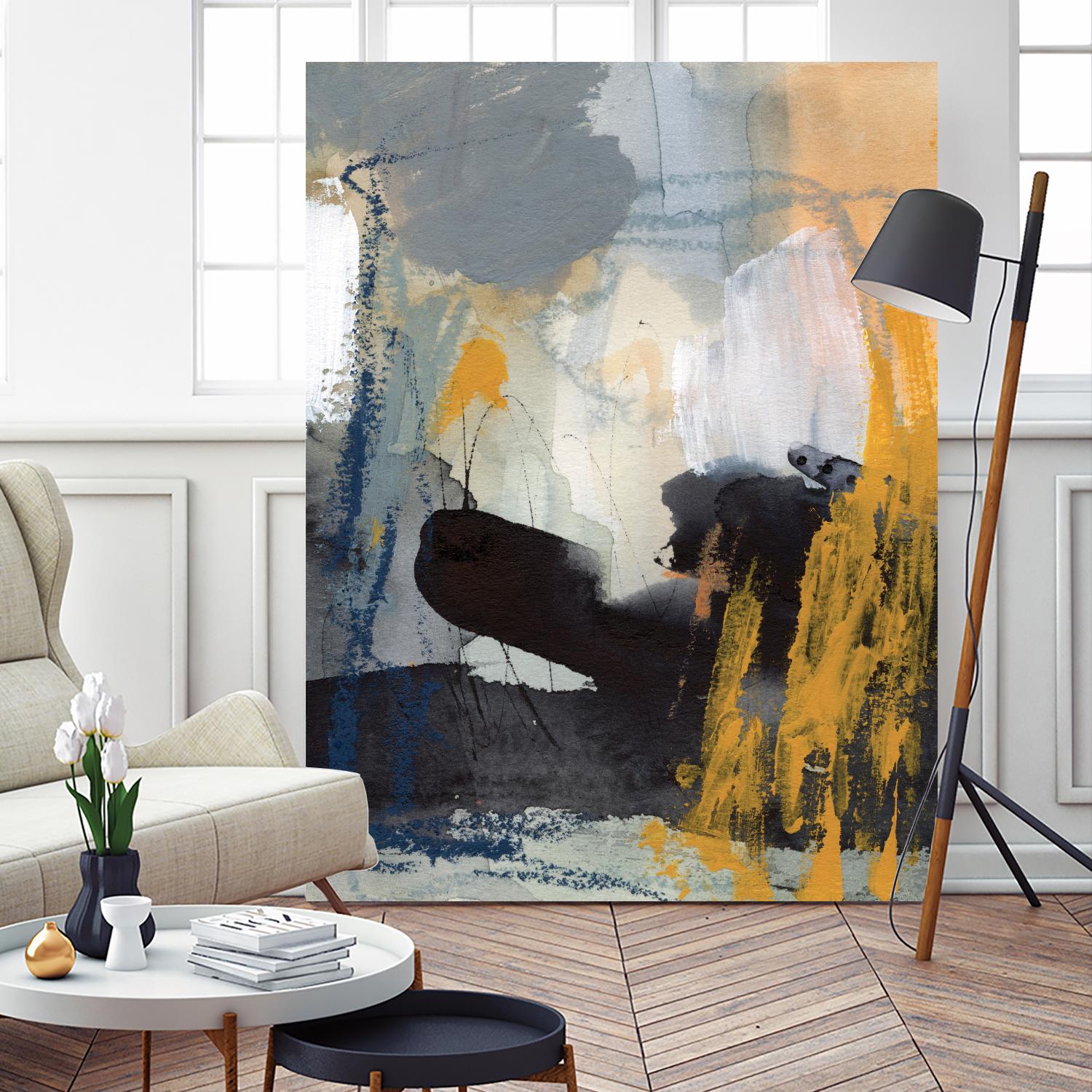 Incite II by Victoria Borges on GIANT ART - orange abstract abstract