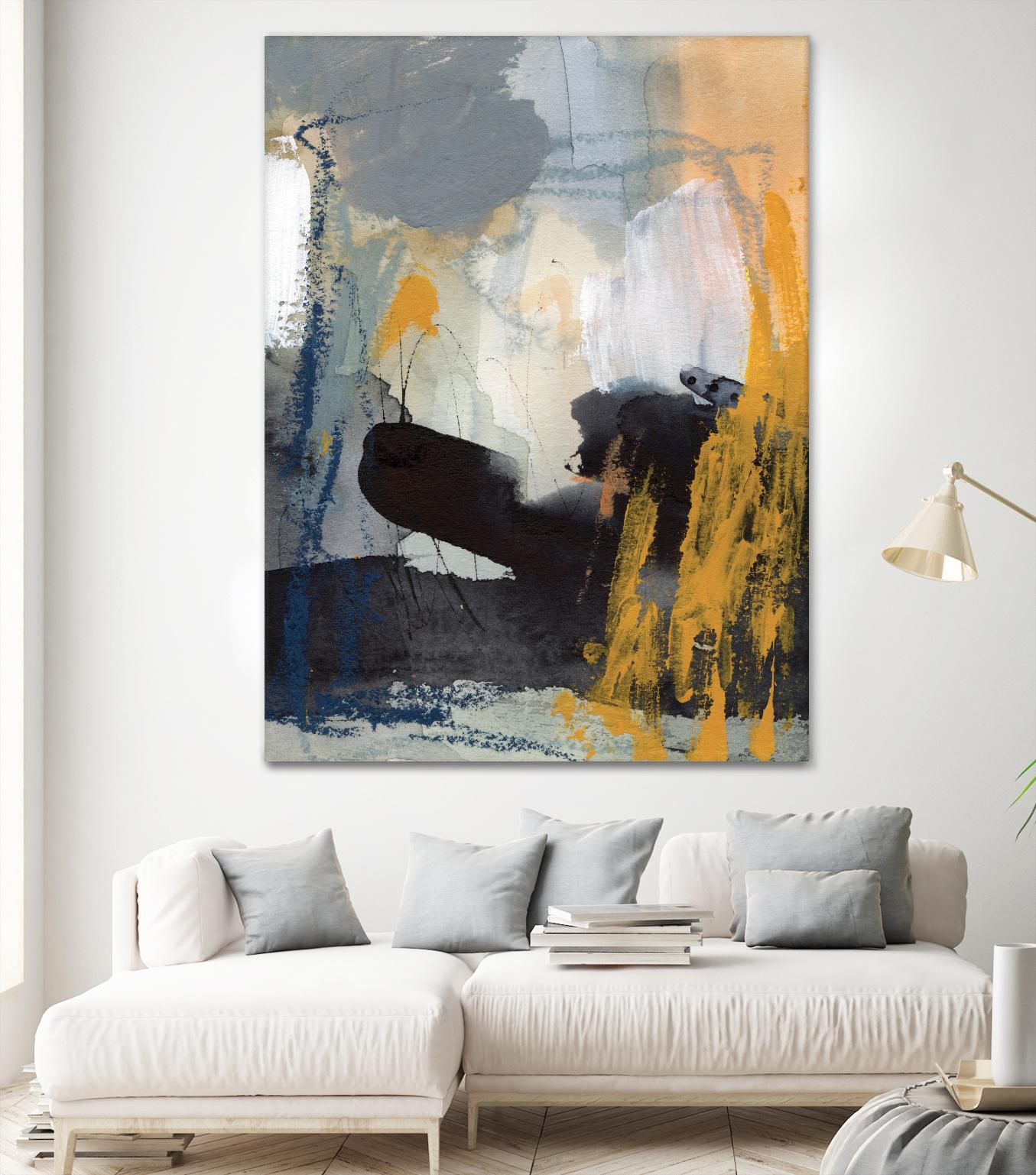 Incite II by Victoria Borges on GIANT ART - orange abstract abstract