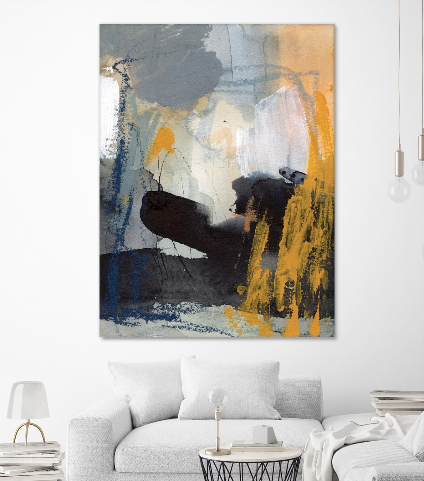 Incite II by Victoria Borges on GIANT ART - orange abstract abstract