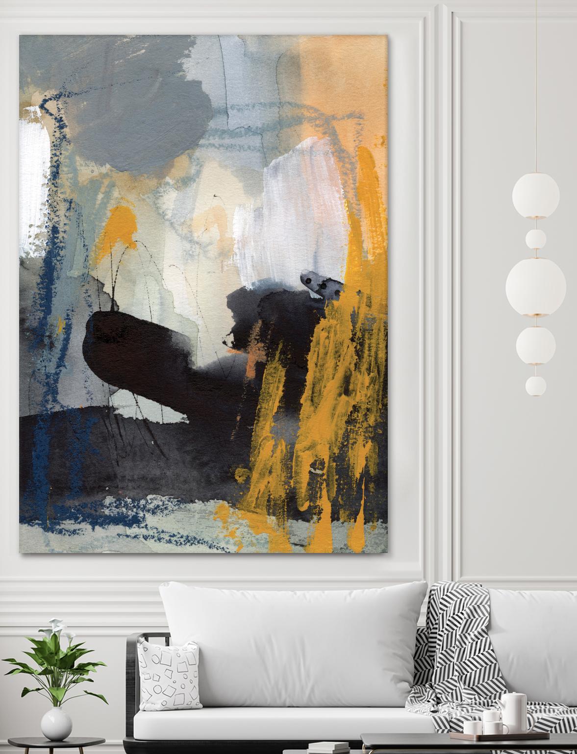 Incite II by Victoria Borges on GIANT ART - orange abstract abstract