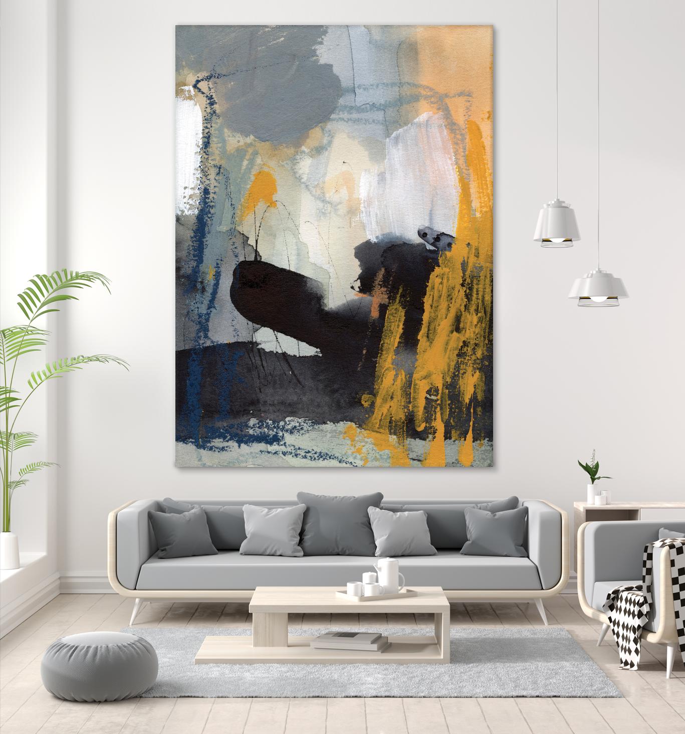 Incite II by Victoria Borges on GIANT ART - orange abstract abstract