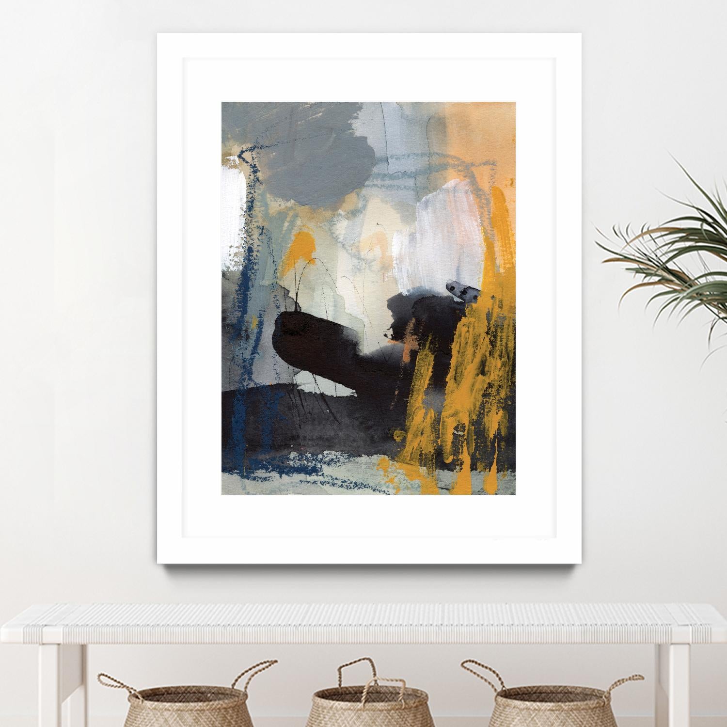 Incite II by Victoria Borges on GIANT ART - orange abstract abstract