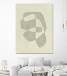 Soft Shape I by Emma Caroline on GIANT ART - beige abstract abstract