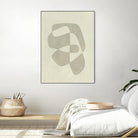 Soft Shape I by Emma Caroline on GIANT ART - beige abstract abstract