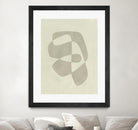 Soft Shape I by Emma Caroline on GIANT ART - beige abstract abstract