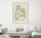 Soft Shape II by Emma Caroline on GIANT ART - beige abstract abstract