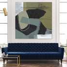 Puzzle in Neutrals II by Jennifer Goldberger on GIANT ART - beige abstract