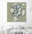 Interweb I by Jennifer Goldberger on GIANT ART - green abstract abstract