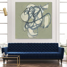 Interweb I by Jennifer Goldberger on GIANT ART - green abstract abstract