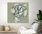 Interweb I by Jennifer Goldberger on GIANT ART - green abstract abstract